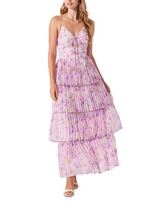 Daytona Pleated Maxi Dress