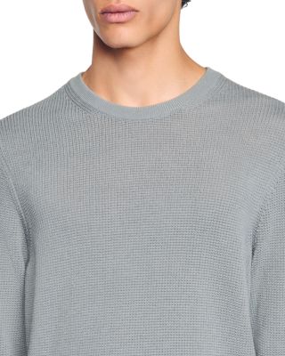 Textured Crewneck Sweater