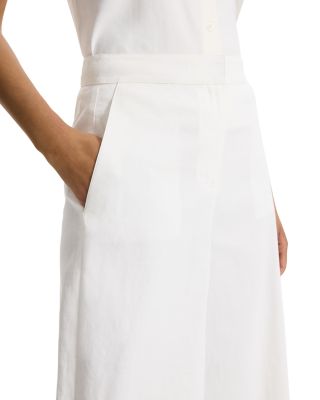 Terena Linen Blend Cropped Pants