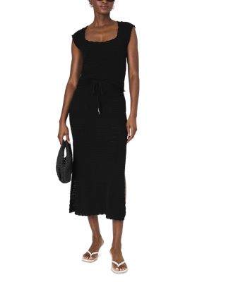 FRENCH CONNECTION - Nellis Collage Sleeveless Top & Side Slit Skirt