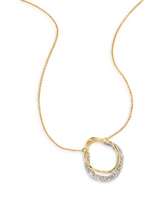 Alexis Bittar Solanales Crystal Orbit Necklace, 16