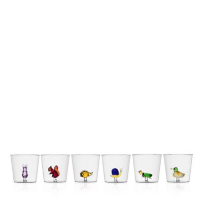 Animal Farm Assorted Glasses, Set of 6