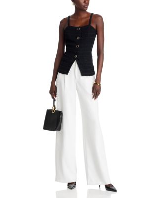 Front Button Tank Top