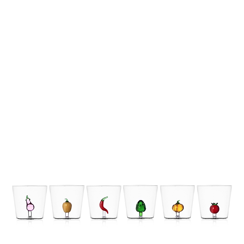 Ichendorf Vegetable Assorted Glasses, Set Of 6
