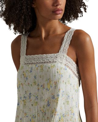 Lace Trim Sleep Dress