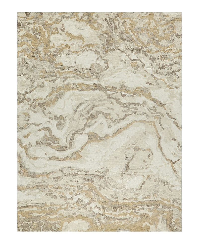 Exquisite Rugs Cortero 7163 Area Rug, 4' X 6' In Gold/ivory