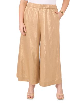 VINCE CAMUTO - Wide Leg Pull On Pants