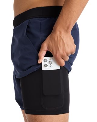 Navy Interval Shorts