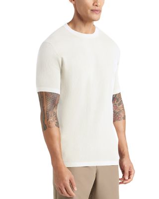 Mini Waffle Knit Crew