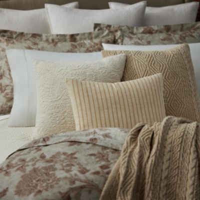 Aria Embroidered Decorative Throw Pillow