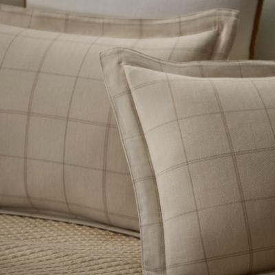 Tyler Windowpane King Sham