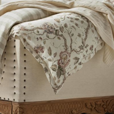 Elsie Reversible Floral Striped Comforter, Full/Queen