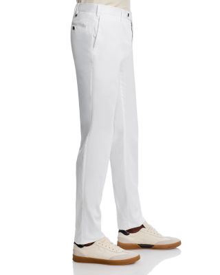 Garment-Dyed Silkochino Slim Fit Pants