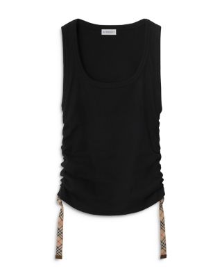 Ruched Sleeveless Top