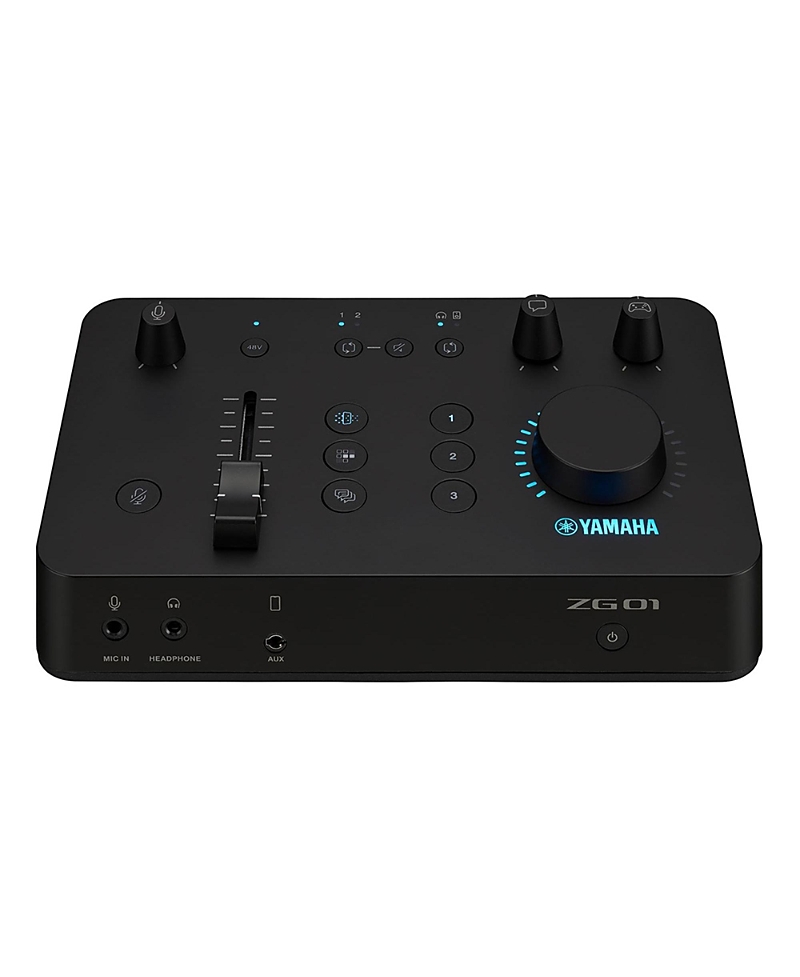 Yamaha Zg01 Gaming Audio Mixer With Usb-c Interface In Black
