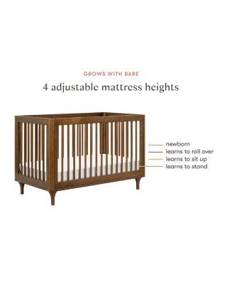 Lolly 3-in-1 Convertible Crib with Toddler Bed Conversion Kit