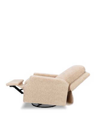 Sigi Recliner and Swivel Glider in Faux Shearling