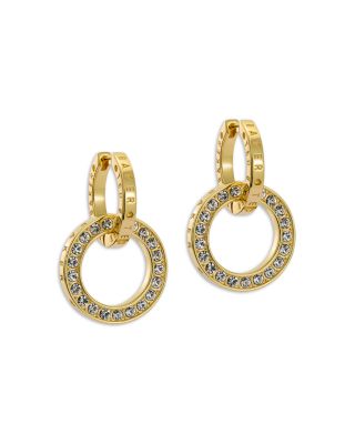 Ted Baker - Lina Double Link Crystal Drop Earrings