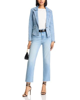 High Rise Straight Jeans - Exclusive