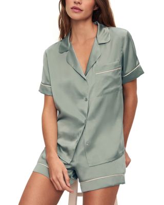 Inez Washable Silk Short Pajama Set