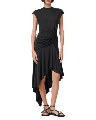 ALLSAINTS - Annalie High Low Midi Dress