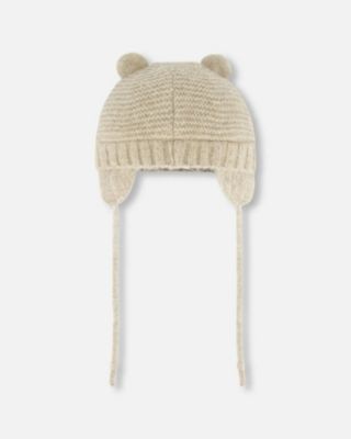 Unisex Knit Hat with Ears - Baby