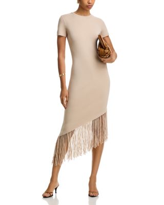 Chrysta Fringe Hem Dress