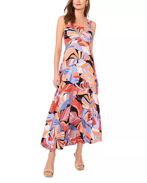 tiered maxi dress