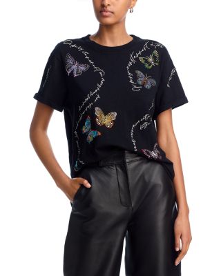 Cinq à Sept - Love Letter Embellished Tee