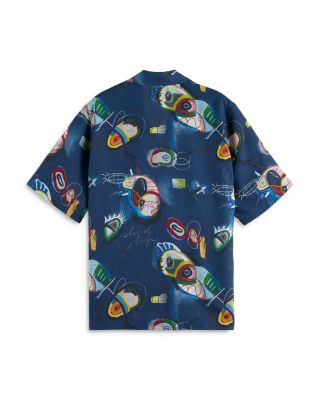 Short Sleeve Printed Camp Shirt