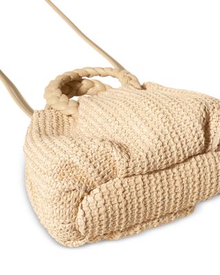 Bombom M Raffia Crossbody