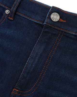 Bleaker Skinny Fit Jeans in Washed Dark Indigo