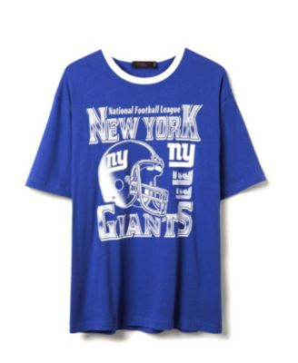  Unisex NFL New York Giants Oversized Ringer Tee