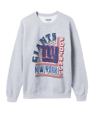 Junk Food Clothing - Unisex NFL New York Giants Backfield Crew Fleece Sweatshirts