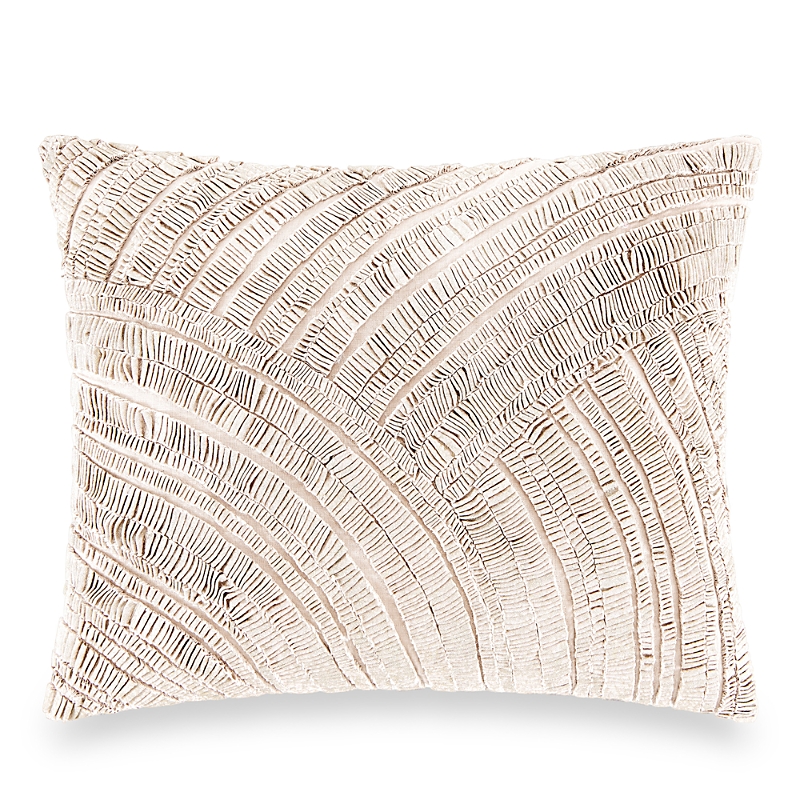 Donna Karan Home Foil Printed & Textured Decorative Pillow, 16 X 20