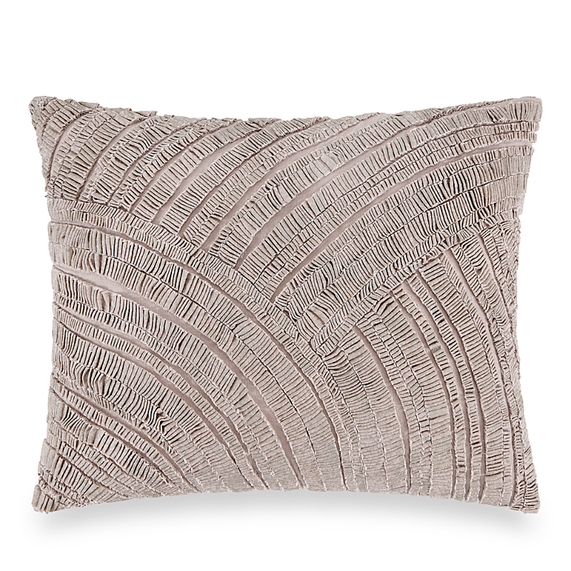 Donna Karan Home Foil Printed & Textured Decorative Pillow, 16 X 20