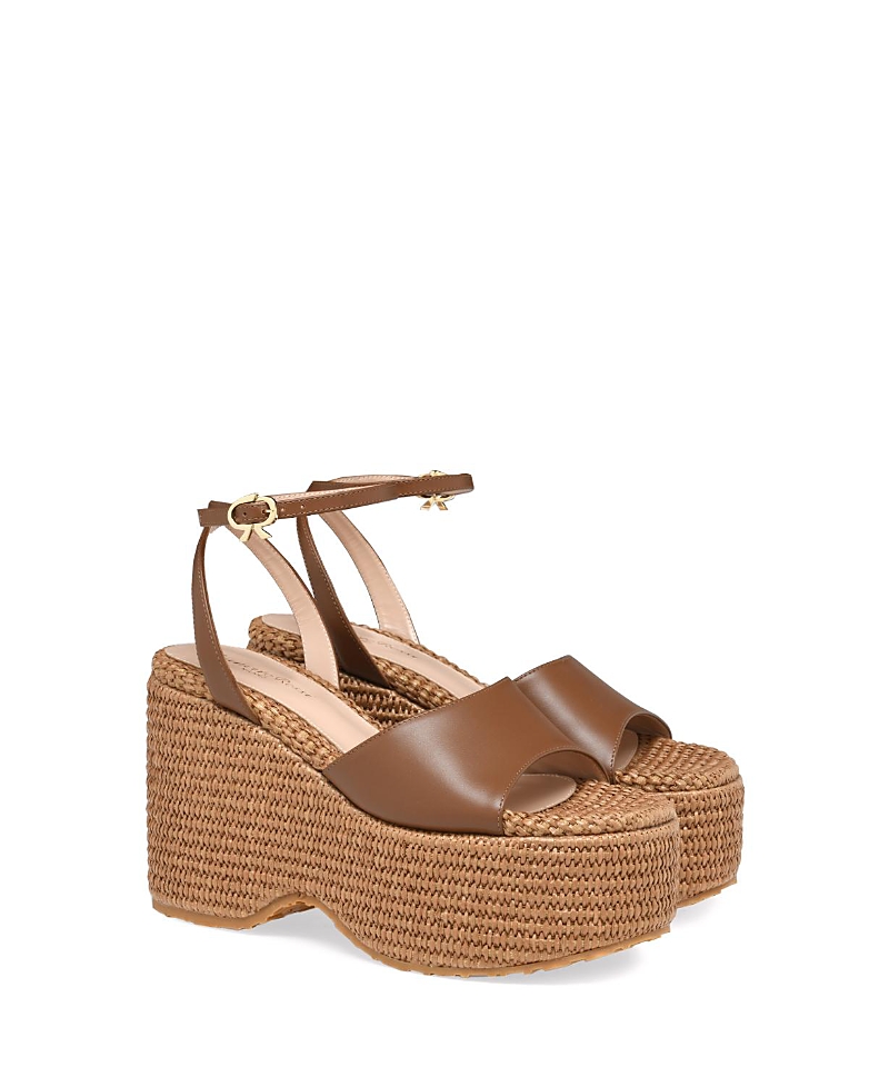 Gianvito Rossi Thalia Wedge Sandals For Women In Brown