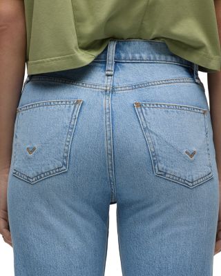 Remi High Rise Straight Leg Jeans in Americana