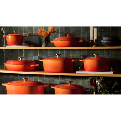 Le Creuset - Flamme Dor&eacute;e Signature Enameled Cast Iron 100th Anniversary Collection