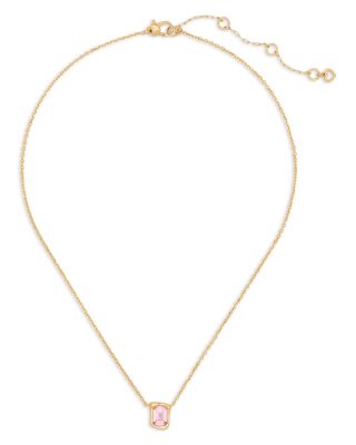 Molten Glass Pendant Necklace, 16"-19"