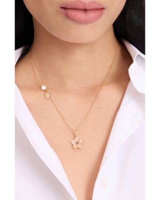 Pastel Petals Pendant Necklace, 16"-19"