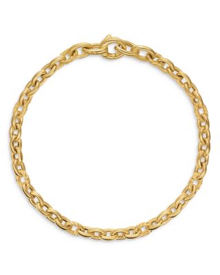 DY Mercer Petite Chain Bracelet in 18K Yellow Gold, 4.5mm