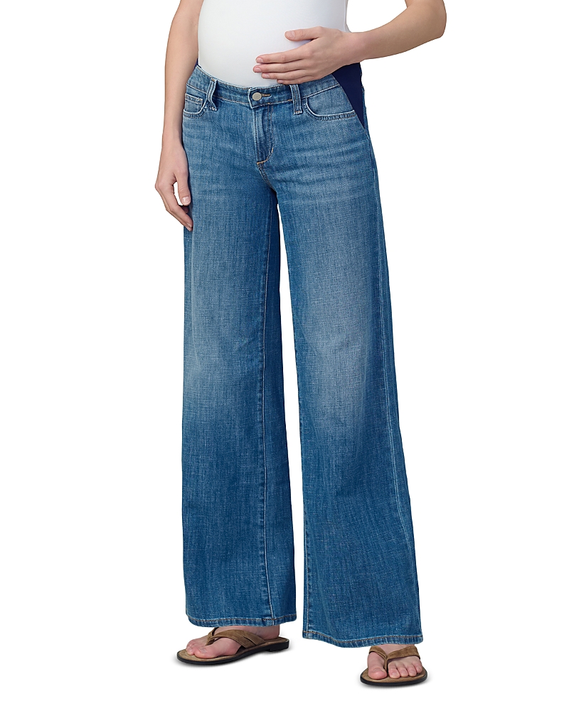 Joe's Jeans The Lou Lou Maternity Wide Leg Jeans In Distraction In Distraction