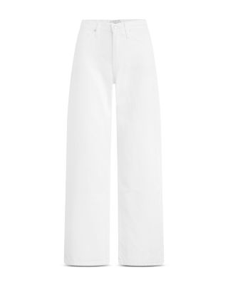 The Ryan Maternity Wide Leg Jeans in White