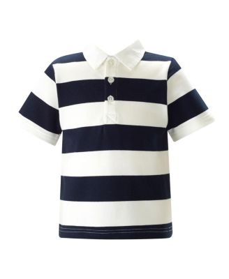 Rachel Riley - Boys' Maxi Stripe Polo - Little Kid, Big Kid