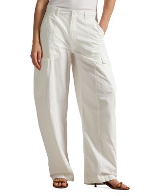 Ralph Lauren - Curved Leg Cotton Cargo Pants