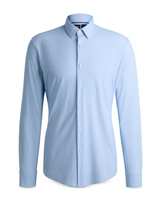 Hank Kent Slim Fit Button Front Shirt