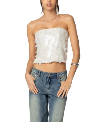 Edikted - Samara Sequin Strapless Top
