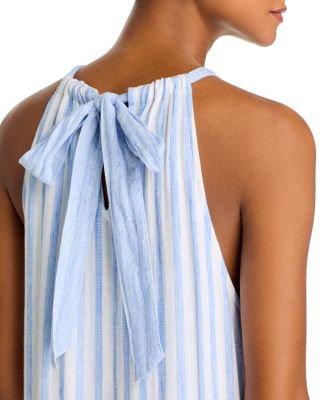 Tiered Contrast Maxi Dress