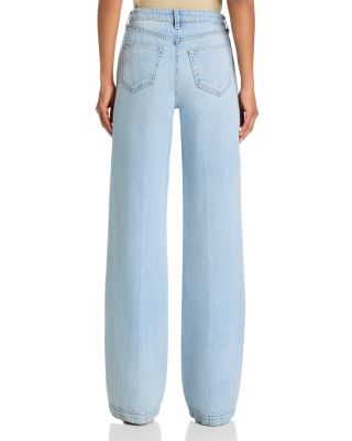 Clayton High Rise Wide Leg Jeans in Conway